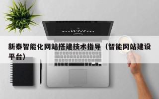 安岳新泰智能化网站搭建技术指导（智能网站建设平台）